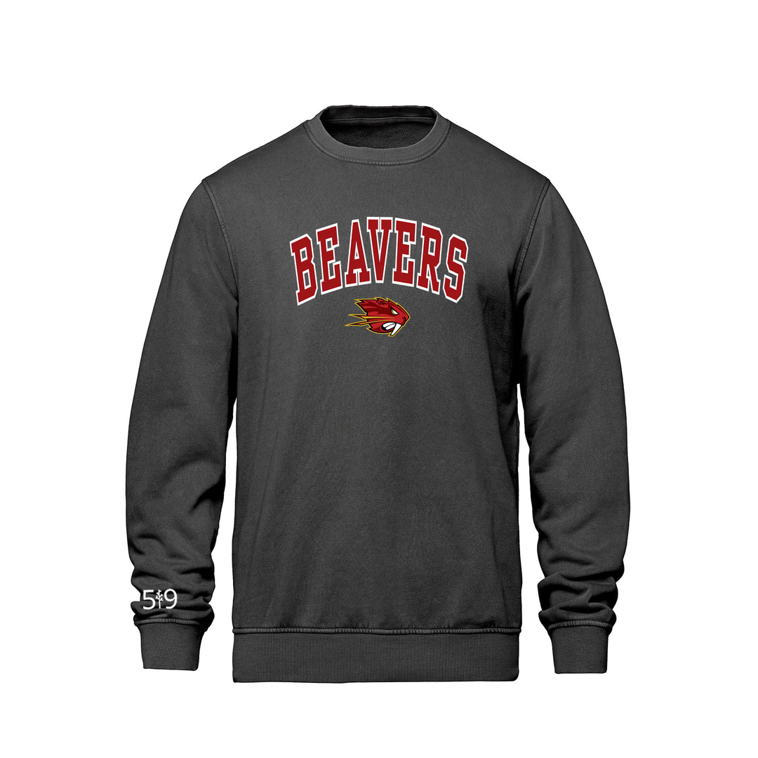 BEAVERS VARSITY RETRO CREW (UNISEX)