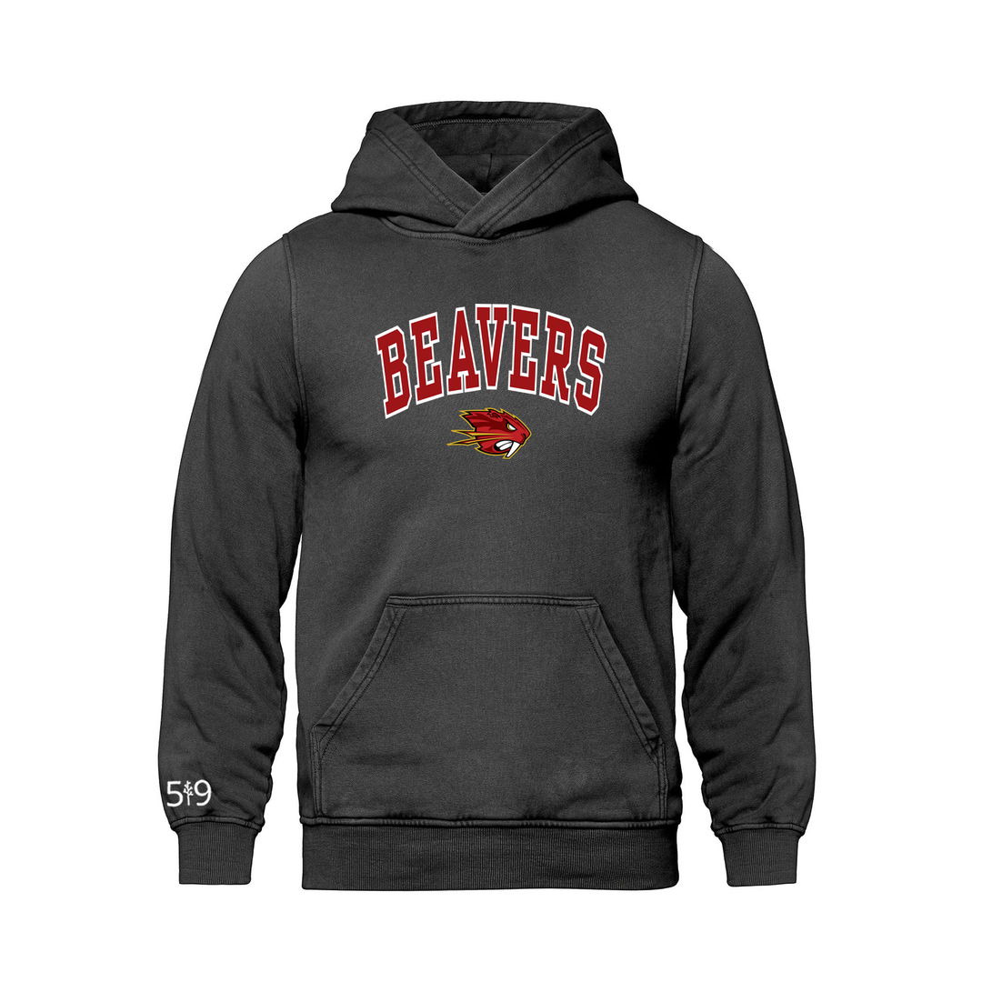 BEAVERS VARSITY RETRO HOODIE (UNISEX)