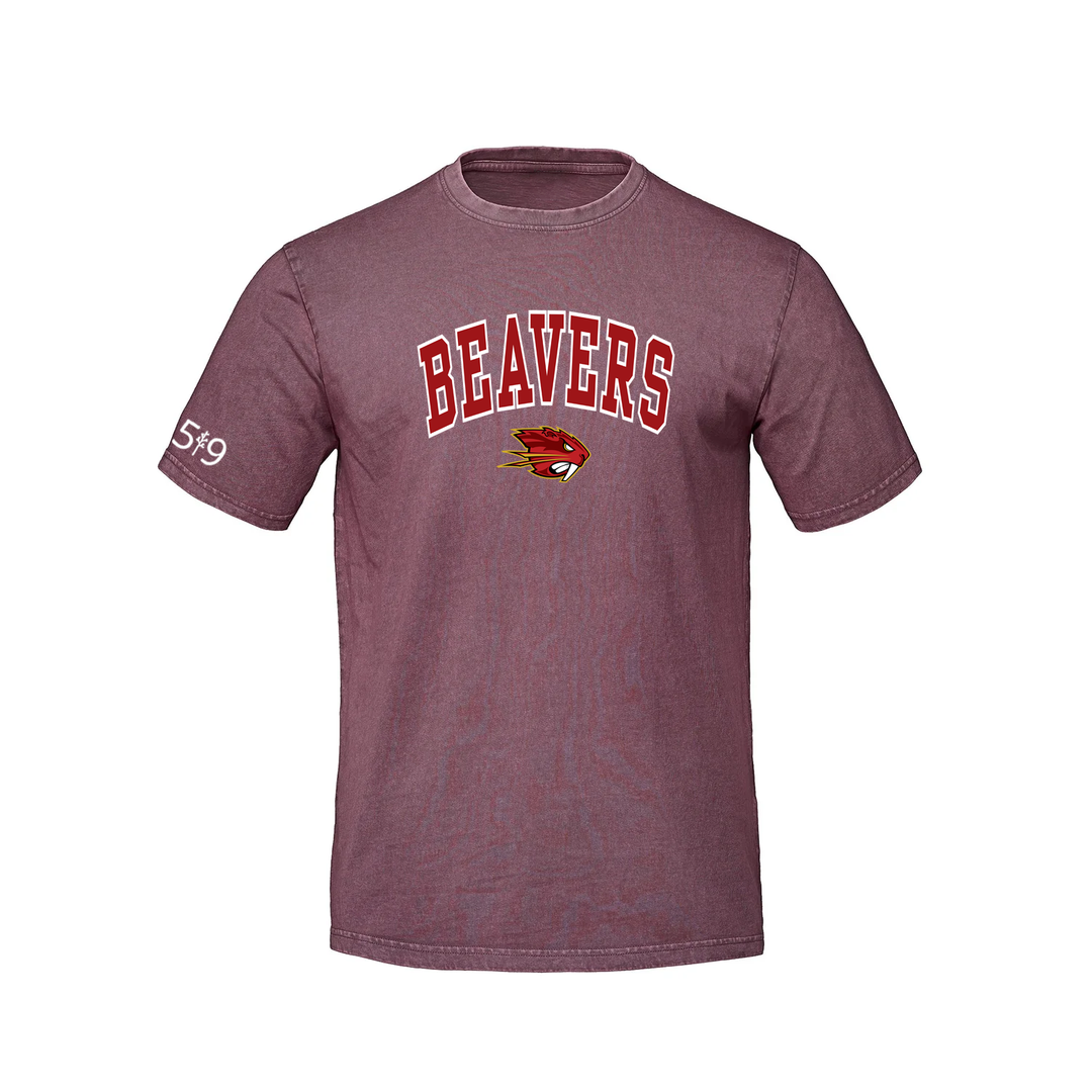 BEAVERS VARSITY RETRO TEE (UNISEX)