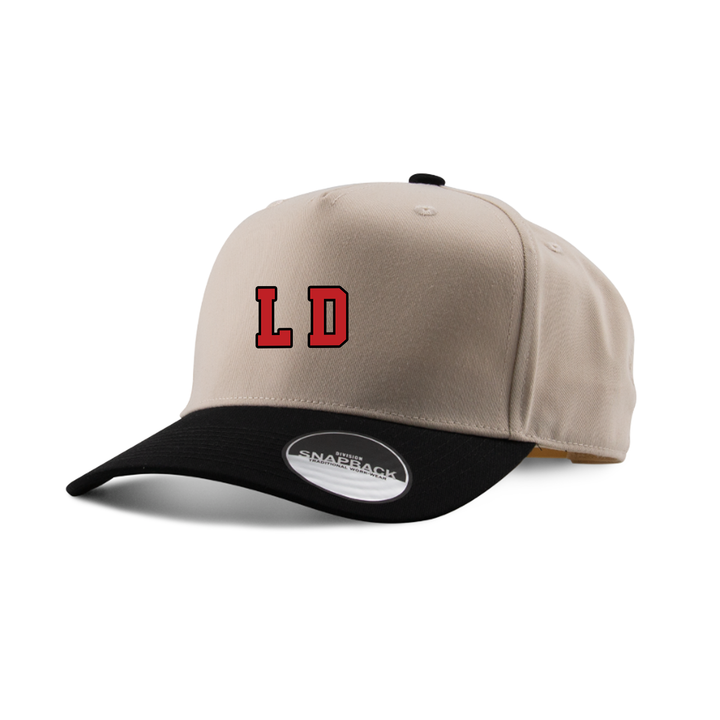 LORD DORCHESTER EMBROIDERED TWO-TONE PANEL CAP