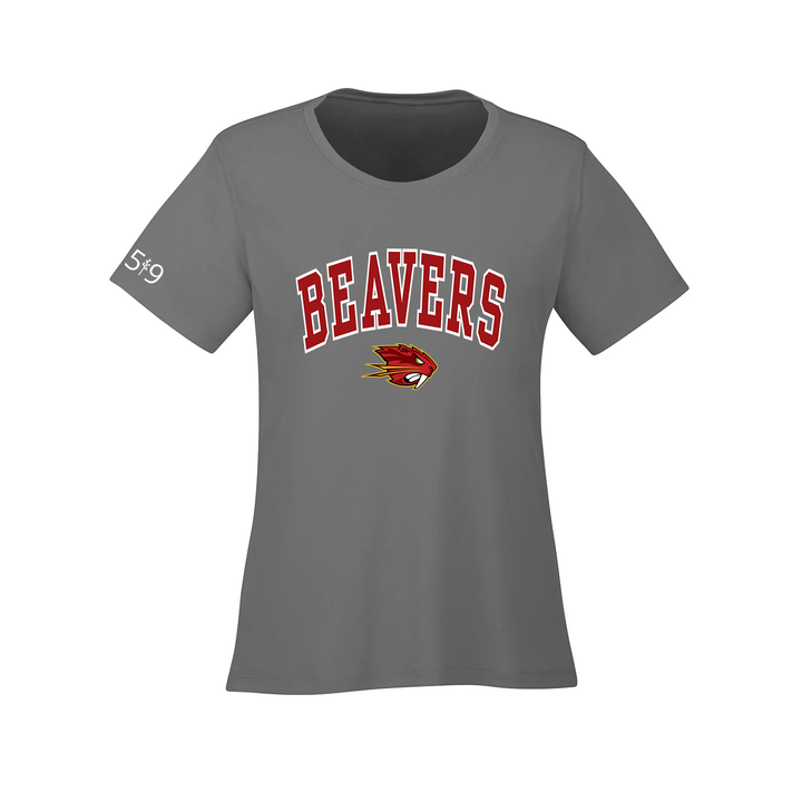 BEAVERS VARSITY ATHLETIC TEE (WOMENS)