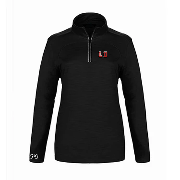 LORD DORCHESTER EMBROIDERED PREMIUM ATHLETIC 1/4 ZIP (WOMENS)