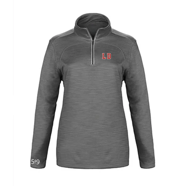 LORD DORCHESTER EMBROIDERED PREMIUM ATHLETIC 1/4 ZIP (WOMENS)