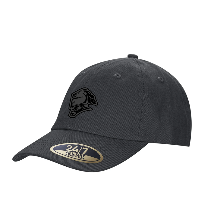 BLACK OUT KNIGHTS EMBROIDERED DAD CAP