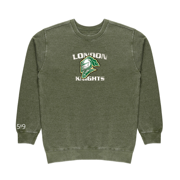 DISTRESSED KNIGHTS VINTAGE CREWNECK (UNISEX)