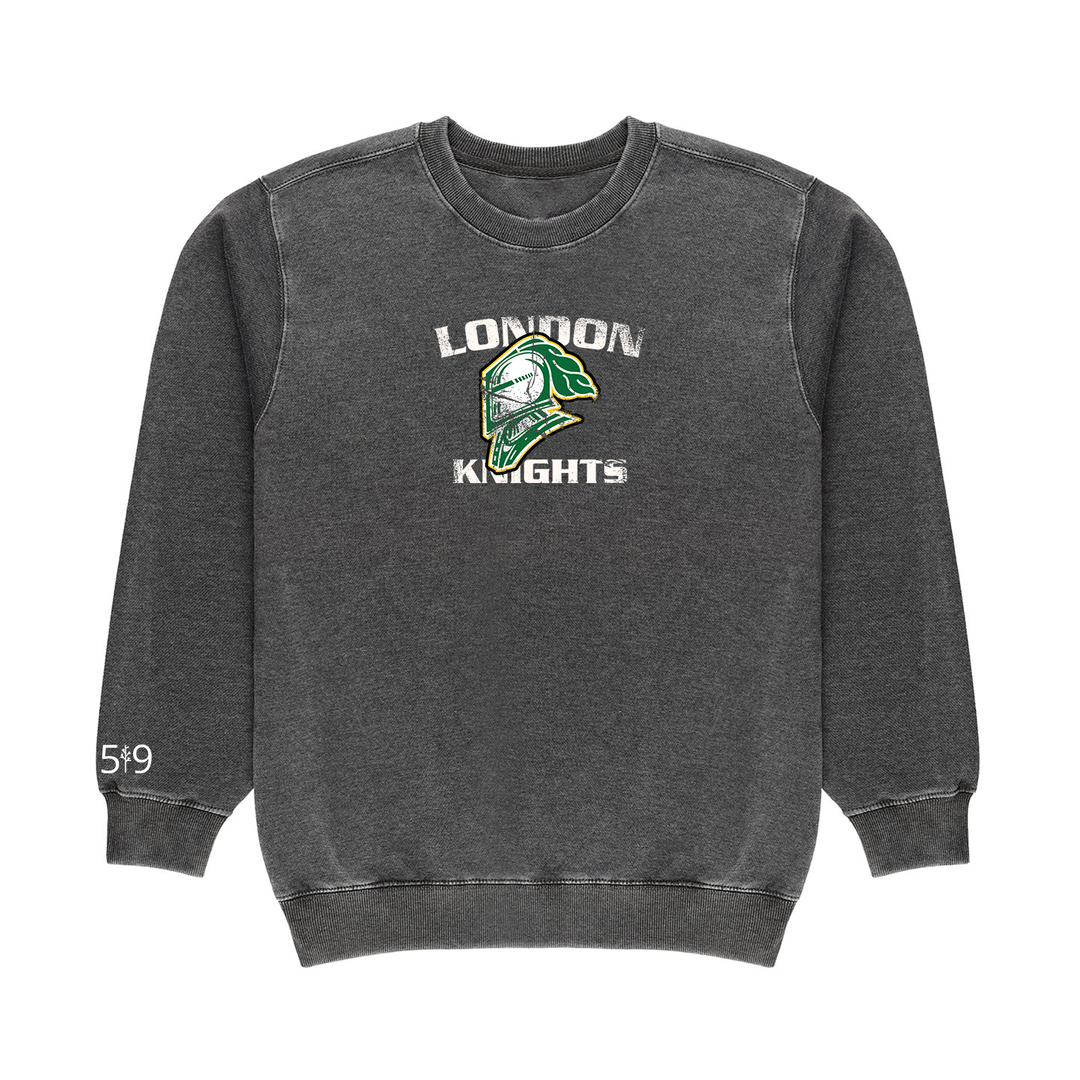 DISTRESSED KNIGHTS VINTAGE CREWNECK (UNISEX)