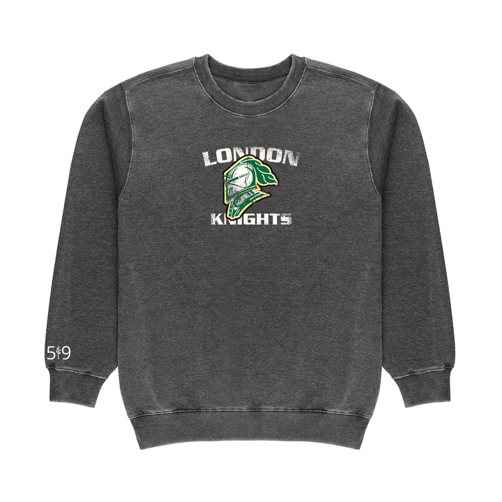 DISTRESSED KNIGHTS VINTAGE CREWNECK (UNISEX)