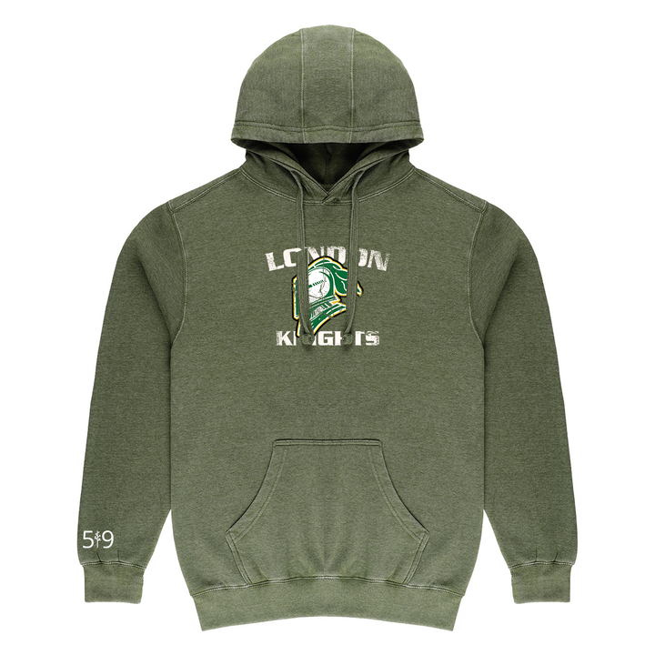 KNIGHTS DISTRESSED VINTAGE HOODIE (UNISEX)