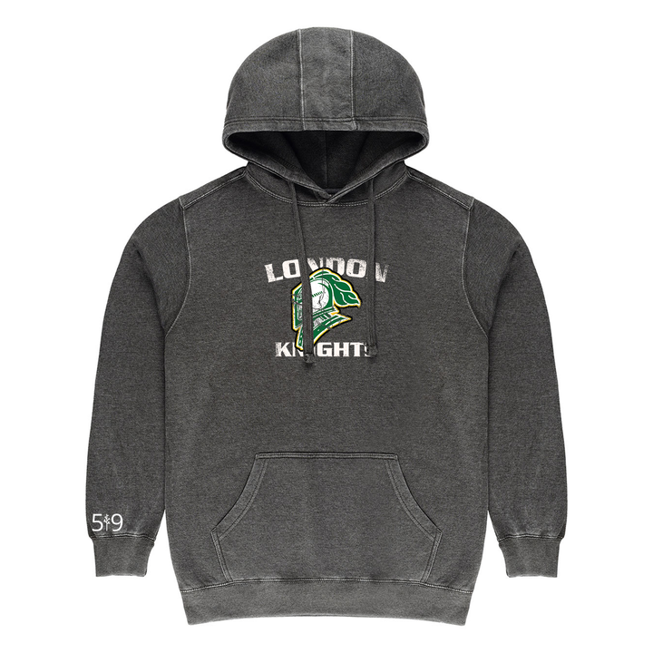 KNIGHTS DISTRESSED VINTAGE HOODIE (UNISEX)