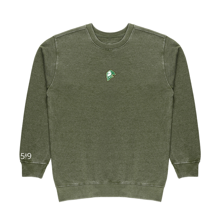 LONDON KNIGHTS EMBROIDERED VINTAGE CREW (UNISEX)
