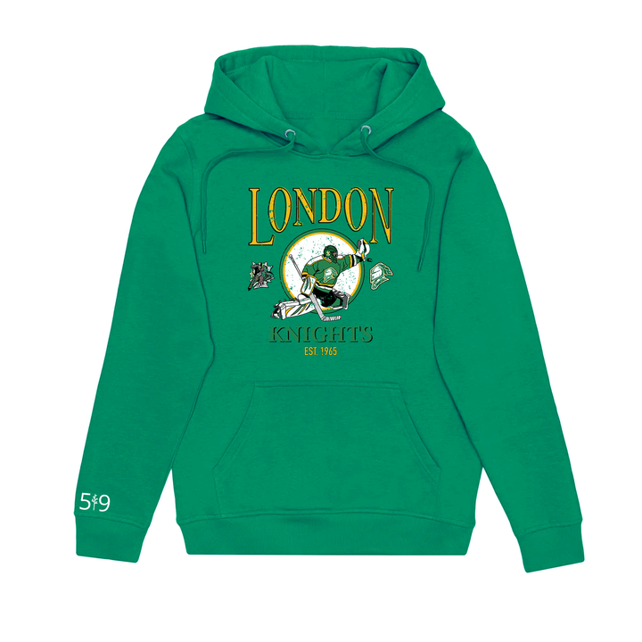 KNIGHTS VINTAGE GOALIE HOODIE (UNISEX)