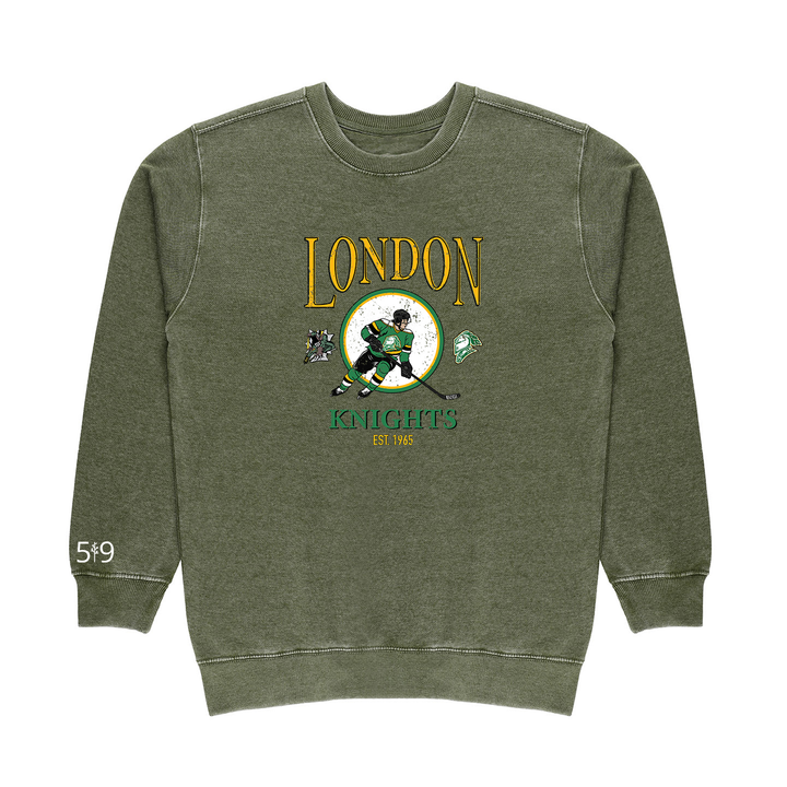 KNIGHTS VINTAGE PLAYER VINTAGE CREW (UNISEX)