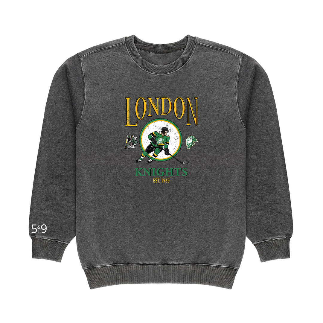 KNIGHTS VINTAGE PLAYER VINTAGE CREW (UNISEX)