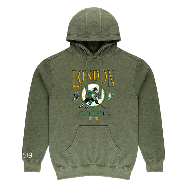 KNIGHTS VINTAGE PLAYER VINTAGE HOODIE (UNISEX)