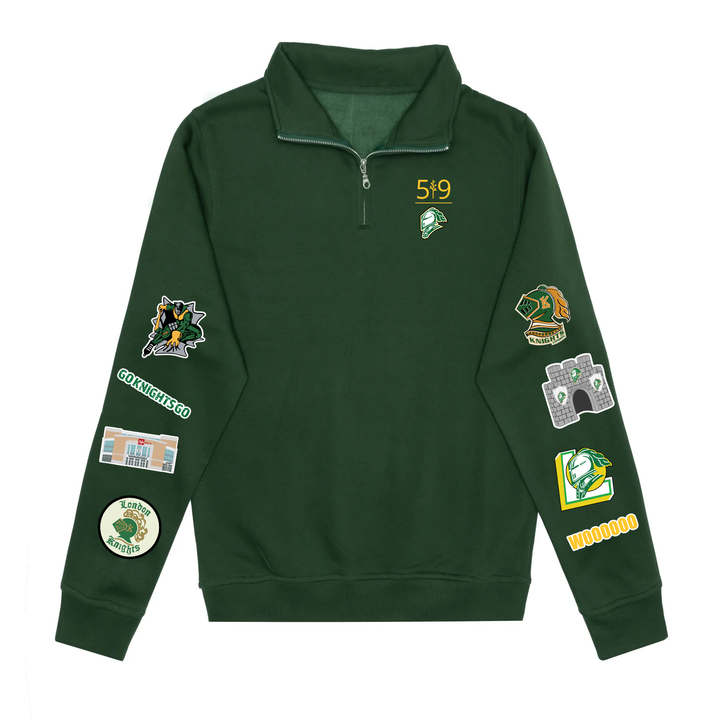 KNIGHTS LEGACY 1/4 ZIP (UNISEX)