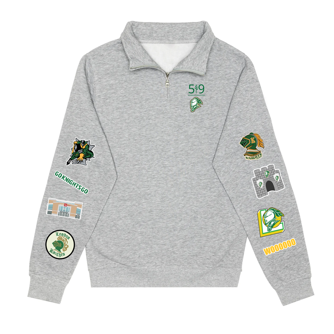 KNIGHTS LEGACY 1/4 ZIP (YOUTH)