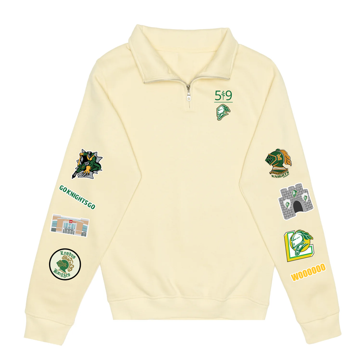 KNIGHTS LEGACY 1/4 ZIP (UNISEX)