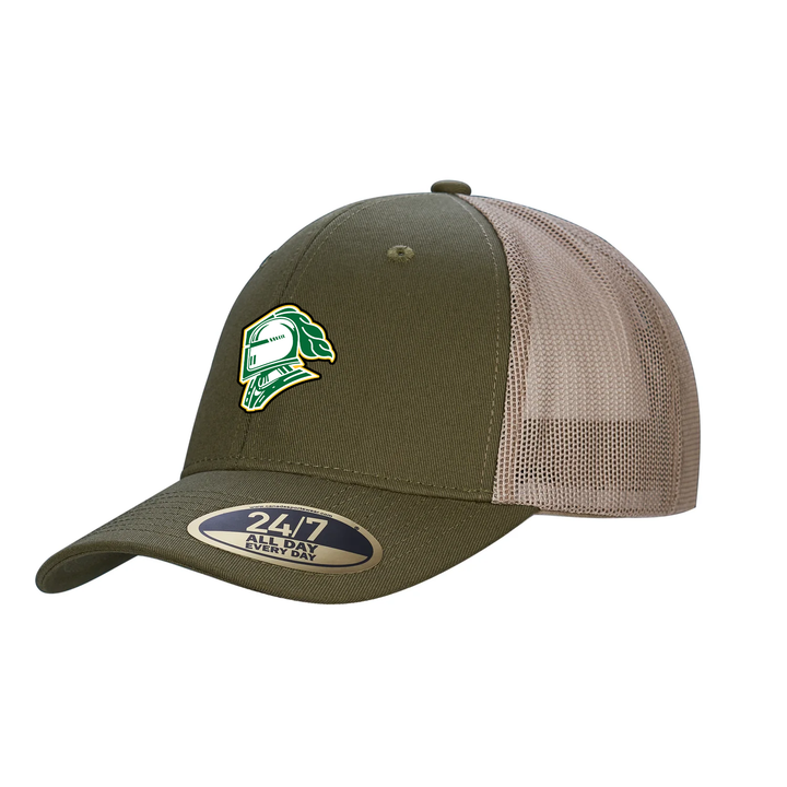 LONDON KNIGHTS EMBROIDERED TRUCKER CAP