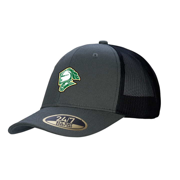 LONDON KNIGHTS EMBROIDERED TRUCKER CAP