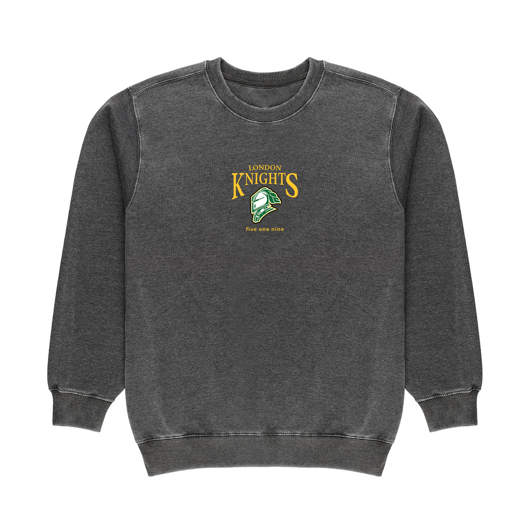 KNIGHTS HERITAGE EMBROIDERED VINTAGE CREW (UNISEX)