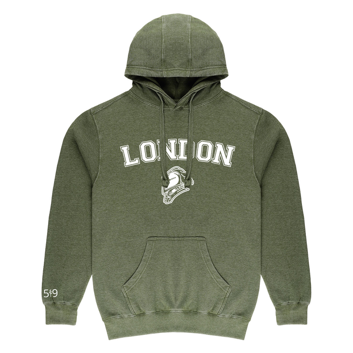 LONDON KNIGHTS VARSITY VINTAGE HOODIE (UNISEX)