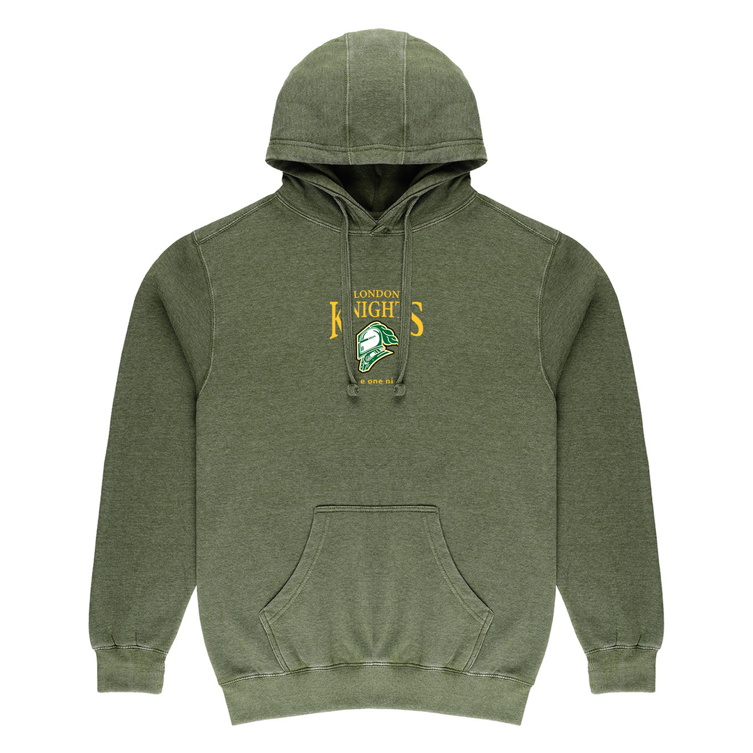 KNIGHTS HERITAGE EMBROIDERED VINTAGE HOODIE (UNISEX)