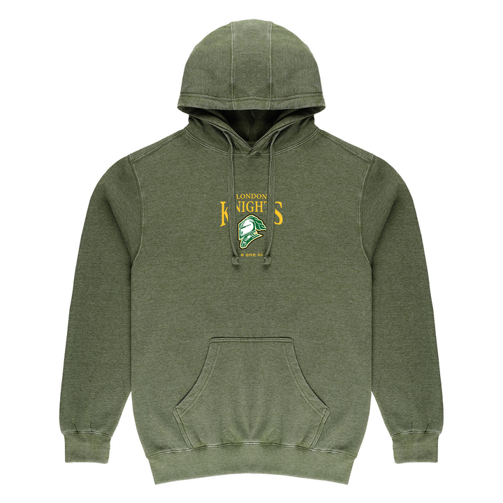 KNIGHTS HERITAGE EMBROIDERED VINTAGE HOODIE (UNISEX)