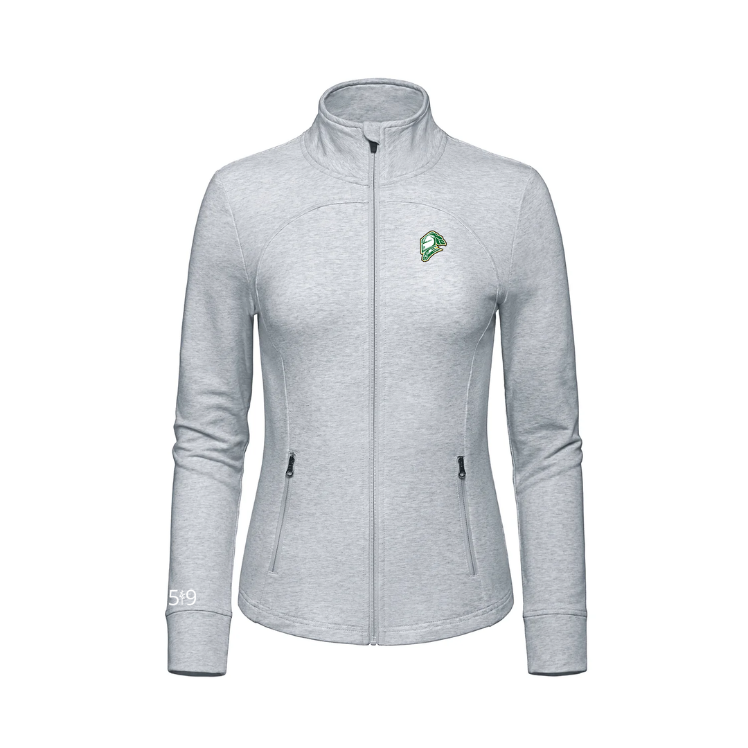 LONDON KNIGHTS EMBROIDERED FRENCH TERRY ZIP-UP (WOMENS)