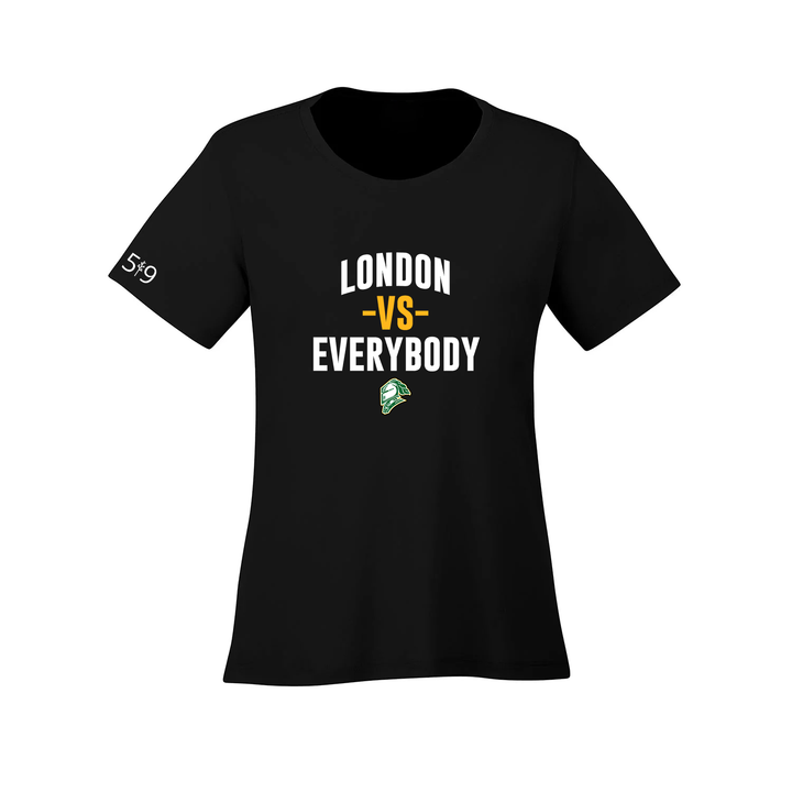 LONDON VS EVERYBODY ATHLETIC TEE (WOMENS)