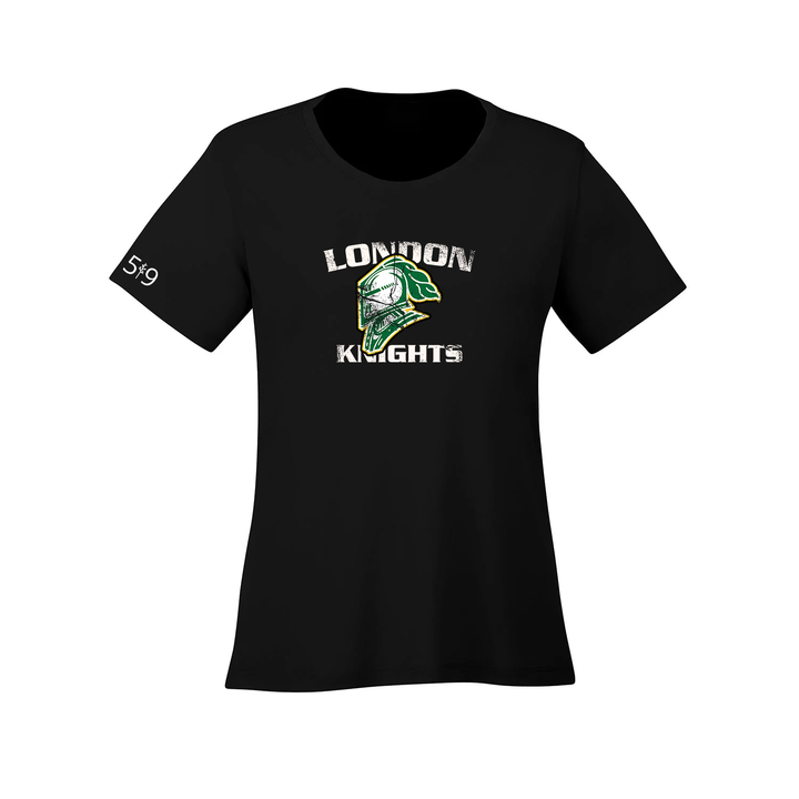 DISTRESSED KNIGHTS ATHLETIC TEE (WOMENS)