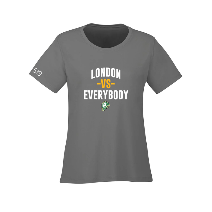 LONDON VS EVERYBODY ATHLETIC TEE (WOMENS)