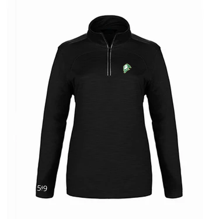 LONDON KNIGHTS EMBROIDERED PREMIUM ATHLETIC 1/4 ZIP (WOMENS)