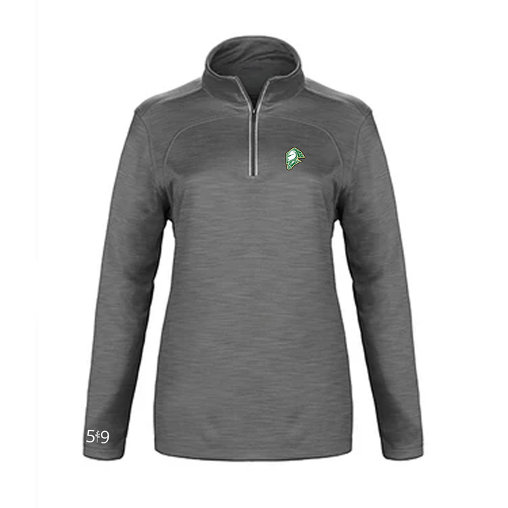 LONDON KNIGHTS EMBROIDERED PREMIUM ATHLETIC 1/4 ZIP (WOMENS)