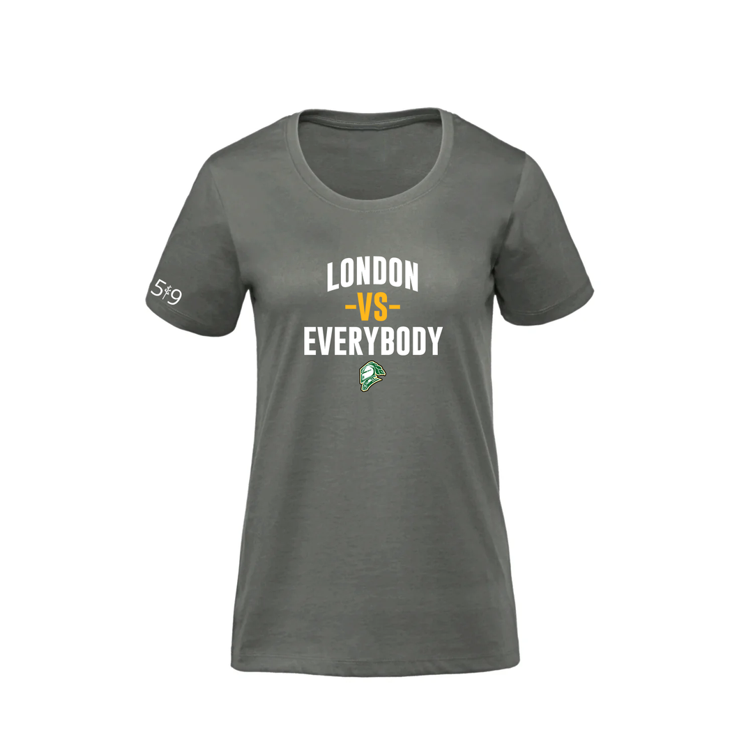 LONDON VS EVERYBODY PREMIUM TEE (WOMENS)