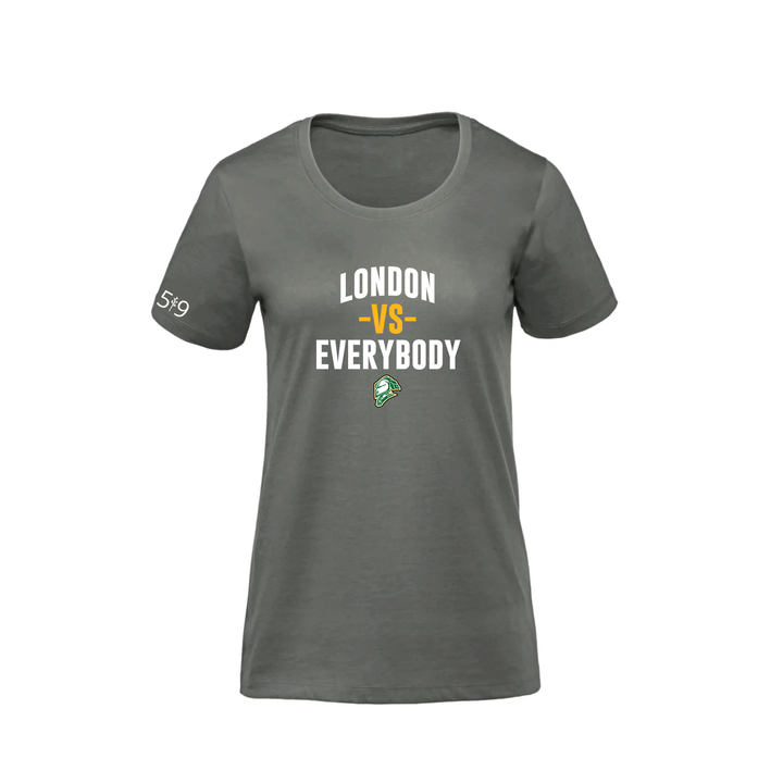 LONDON VS EVERYBODY PREMIUM TEE (WOMENS)