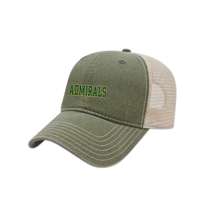 LORD NELSON EMBROIDERED VINTAGE TRUCKER CAP