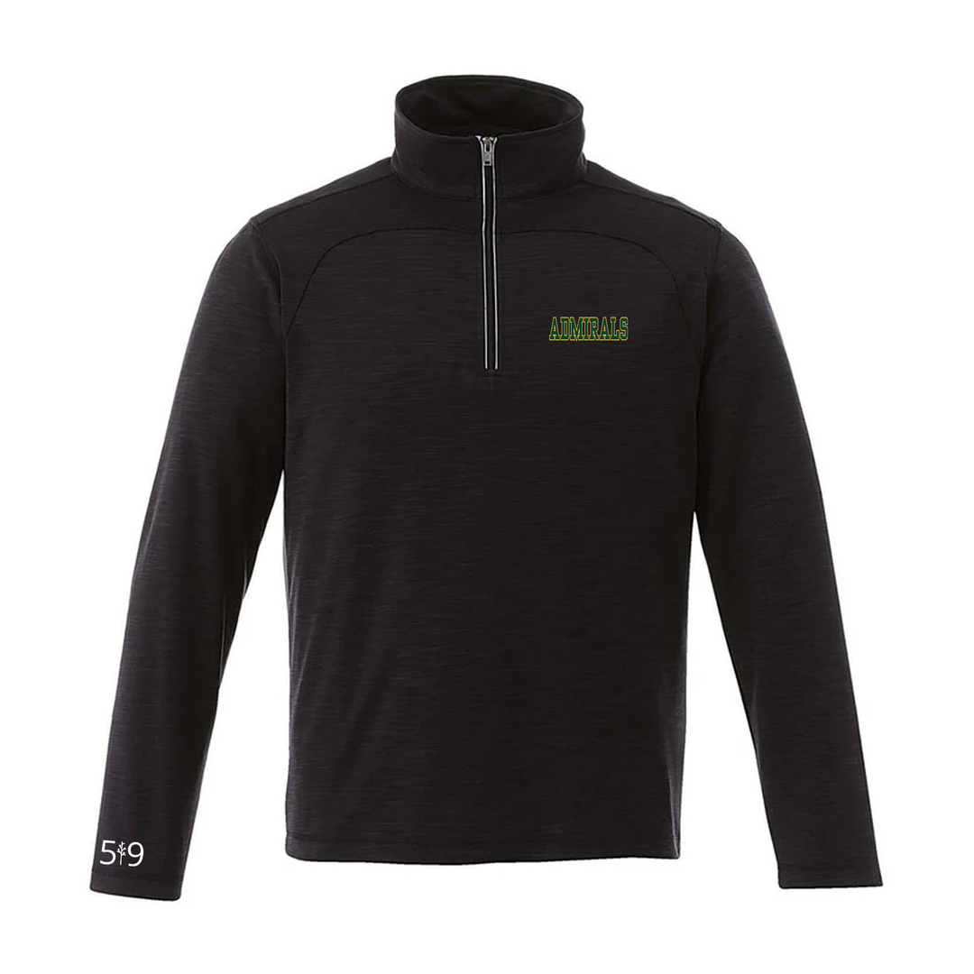 LORD NELSON EMBROIDERED PREMIUM ATHLETIC 1/4 ZIP (MENS)