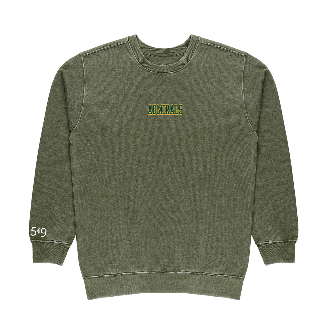 LORD NELSON EMBROIDERED VINTAGE CREW (UNISEX)