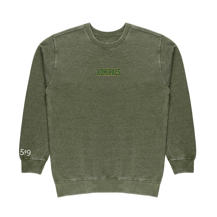LORD NELSON EMBROIDERED VINTAGE CREW (UNISEX)