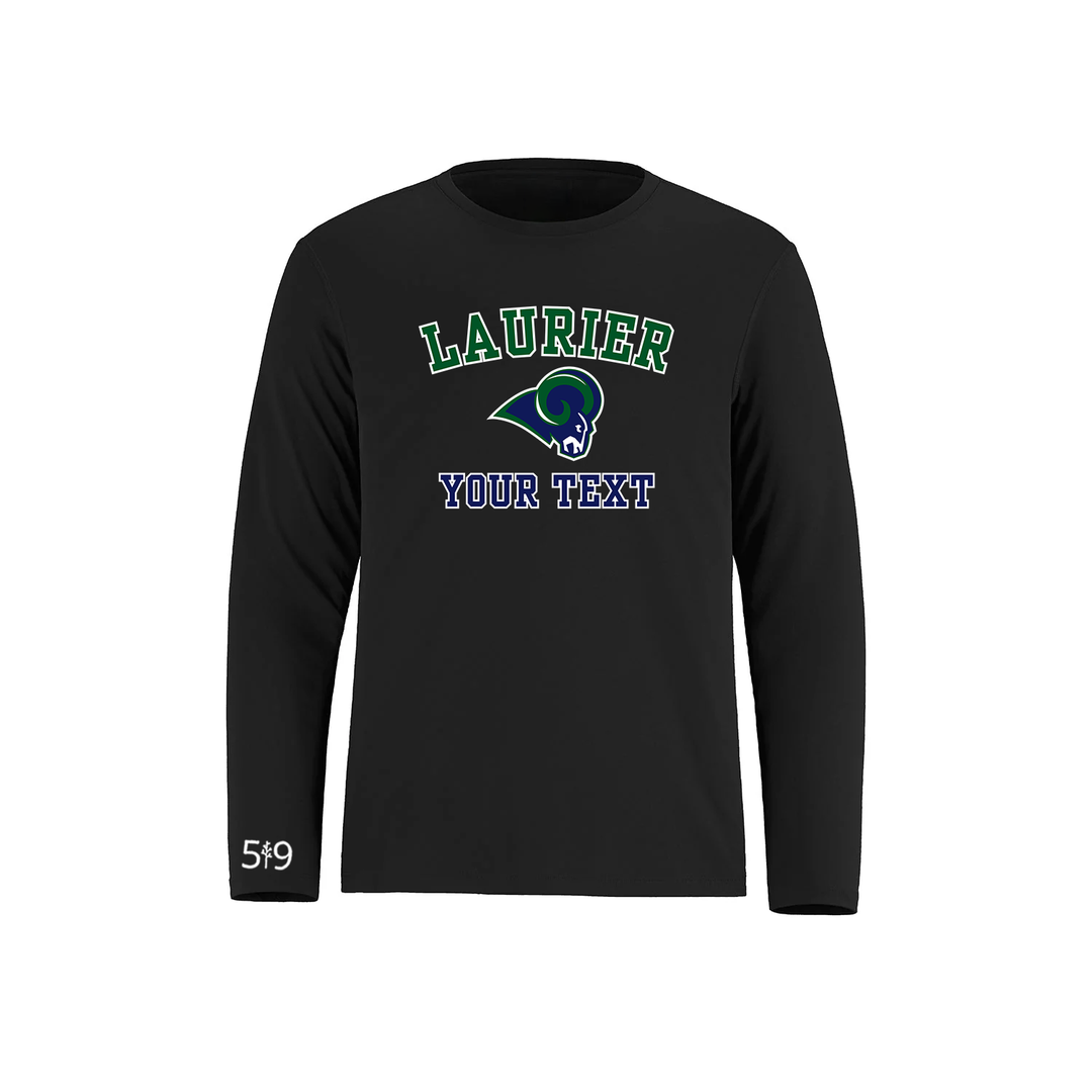 LAURIER CUSTOMIZABLE ATHLETIC LONG SLEEVE (UNISEX)