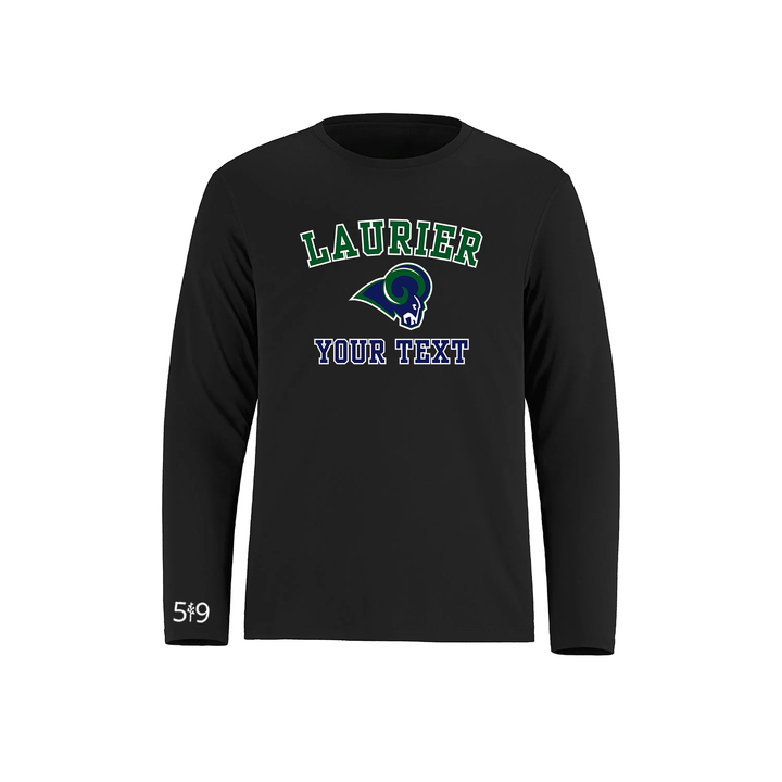 LAURIER CUSTOMIZABLE ATHLETIC LONG SLEEVE (UNISEX)