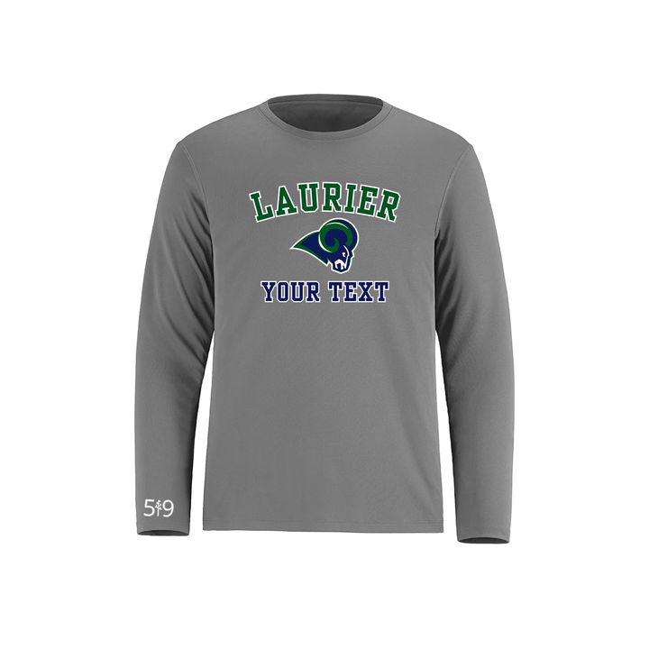 LAURIER CUSTOMIZABLE ATHLETIC LONG SLEEVE (UNISEX)