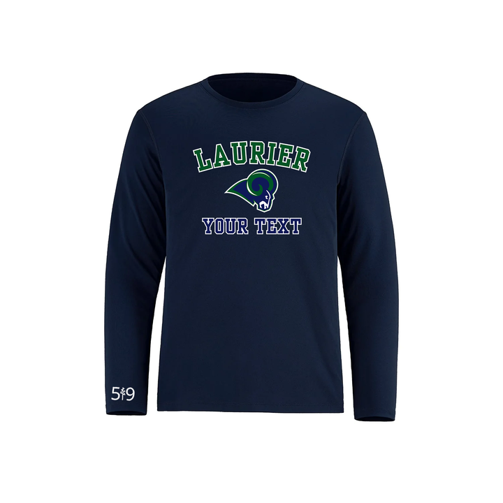 LAURIER CUSTOMIZABLE ATHLETIC LONG SLEEVE (UNISEX)