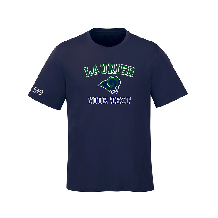 LAURIER CUSTOMIZABLE ATHLETIC TEE (MENS)