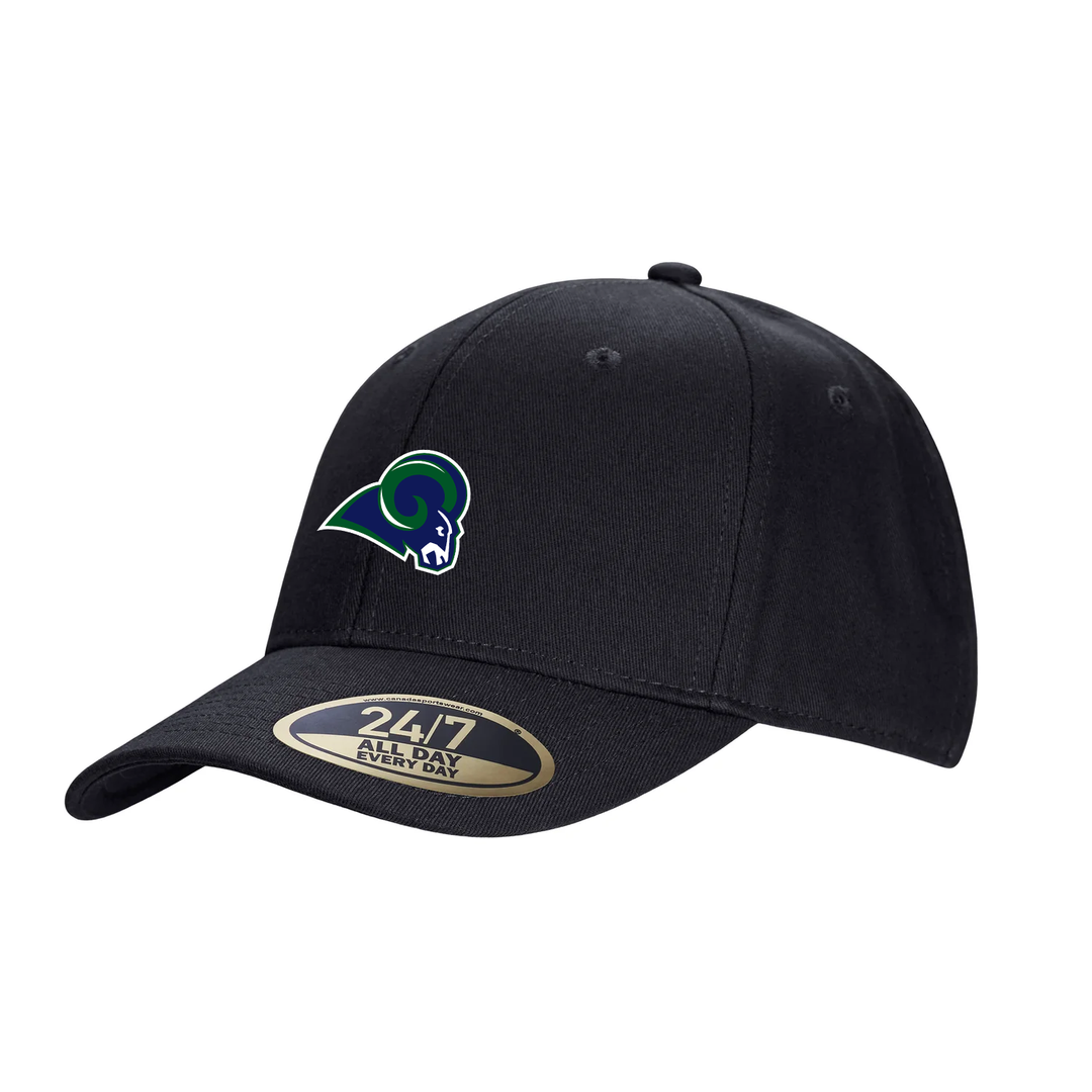 LAURIER EMBROIDERED SNAPBACK CAP