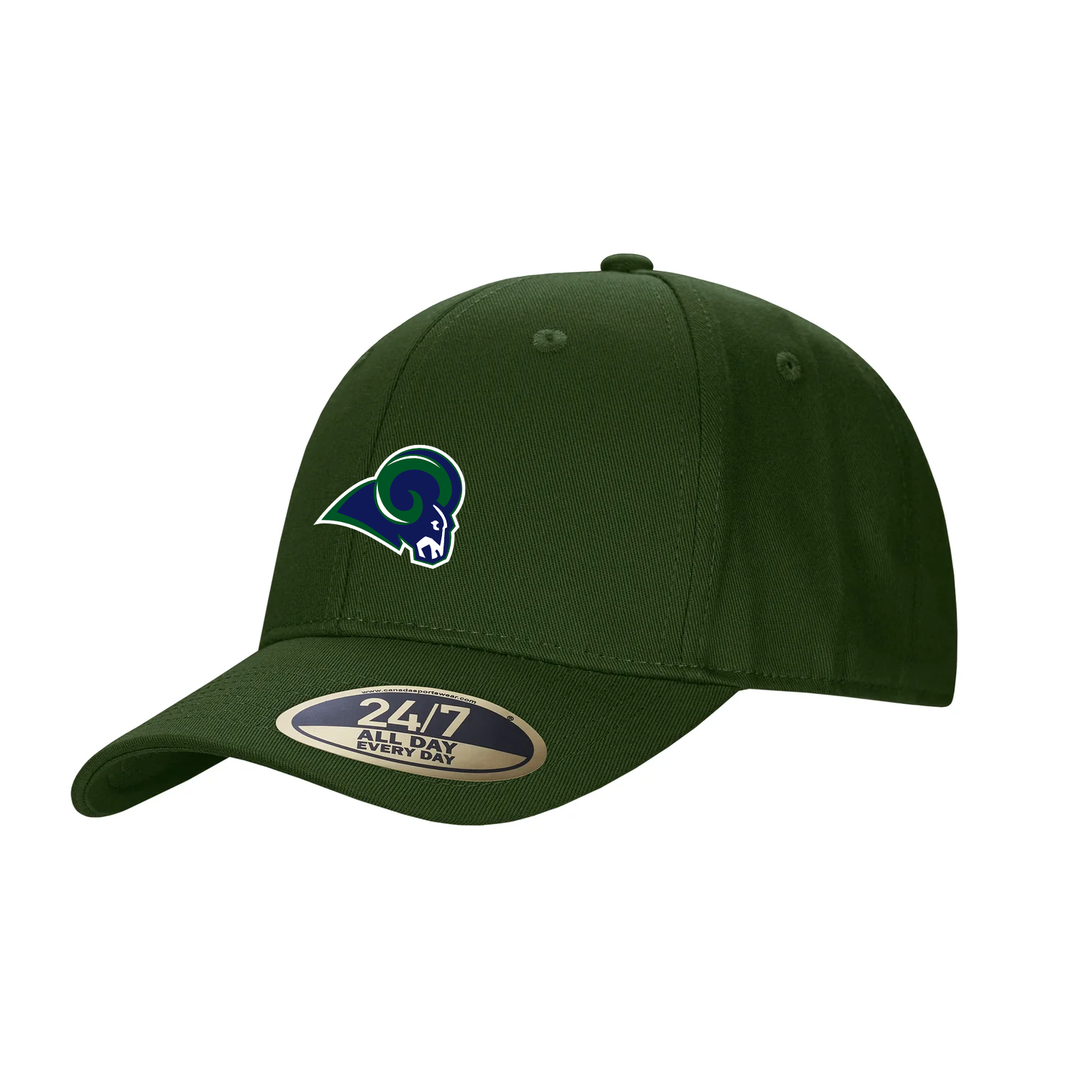 LAURIER EMBROIDERED SNAPBACK CAP