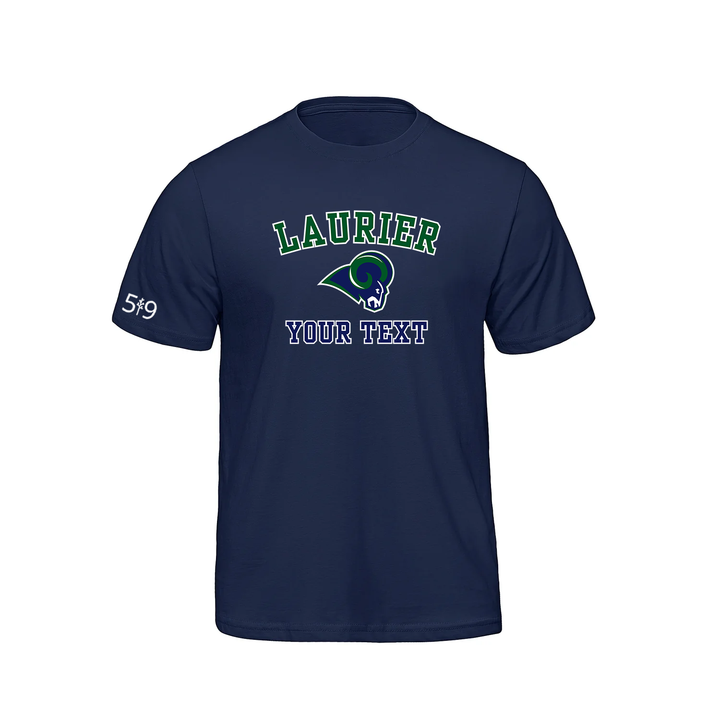 LAURIER CUSTOMIZABLE TEE (MENS)