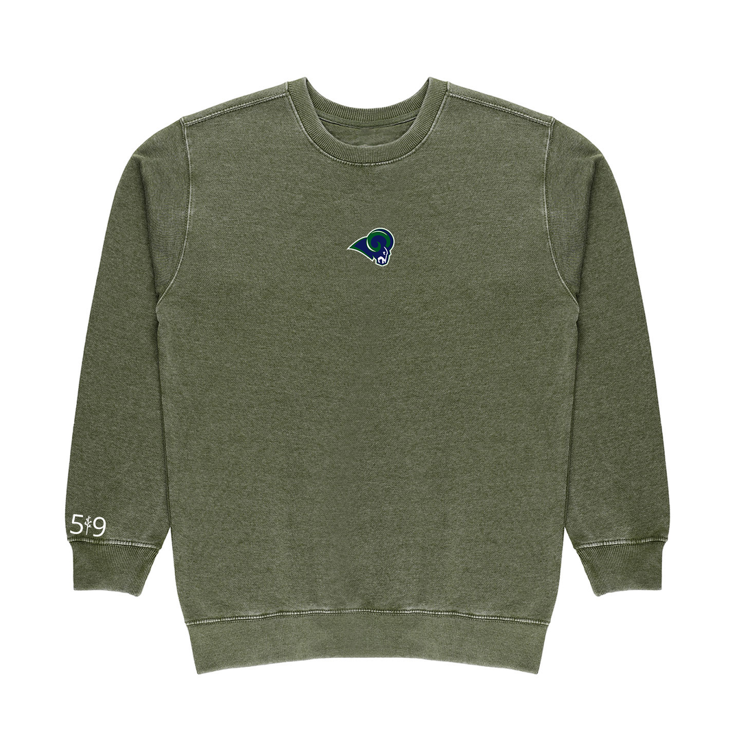 LAURIER EMBROIDERED VINTAGE CREW (UNISEX)