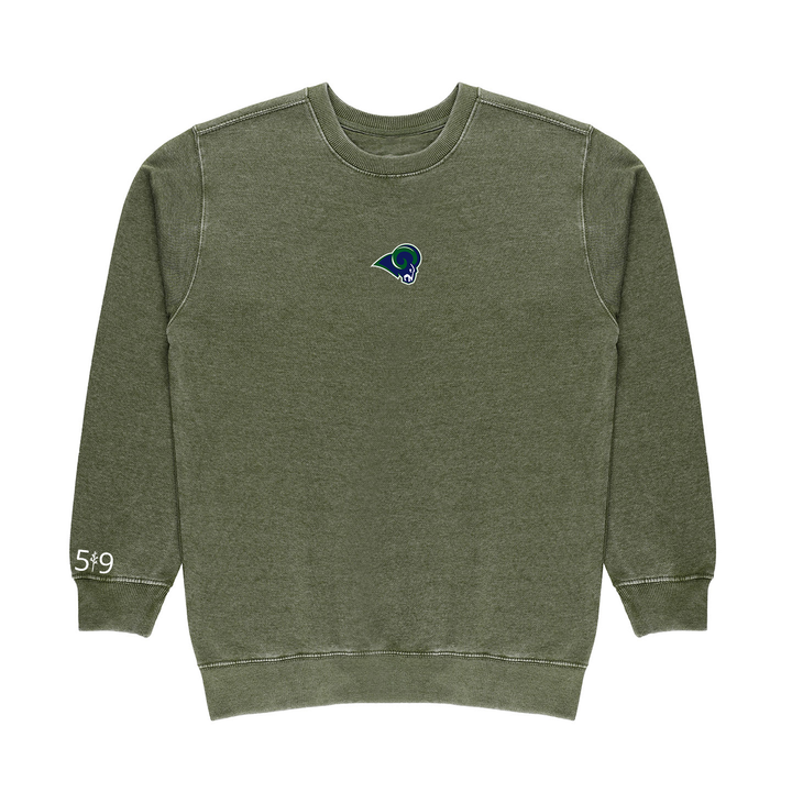 LAURIER EMBROIDERED VINTAGE CREW (UNISEX)
