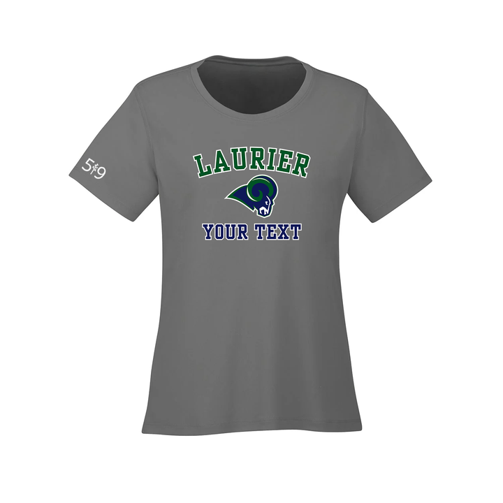 LAURIER CUSTOMIZABLE ATHLETIC TEE (WOMENS)